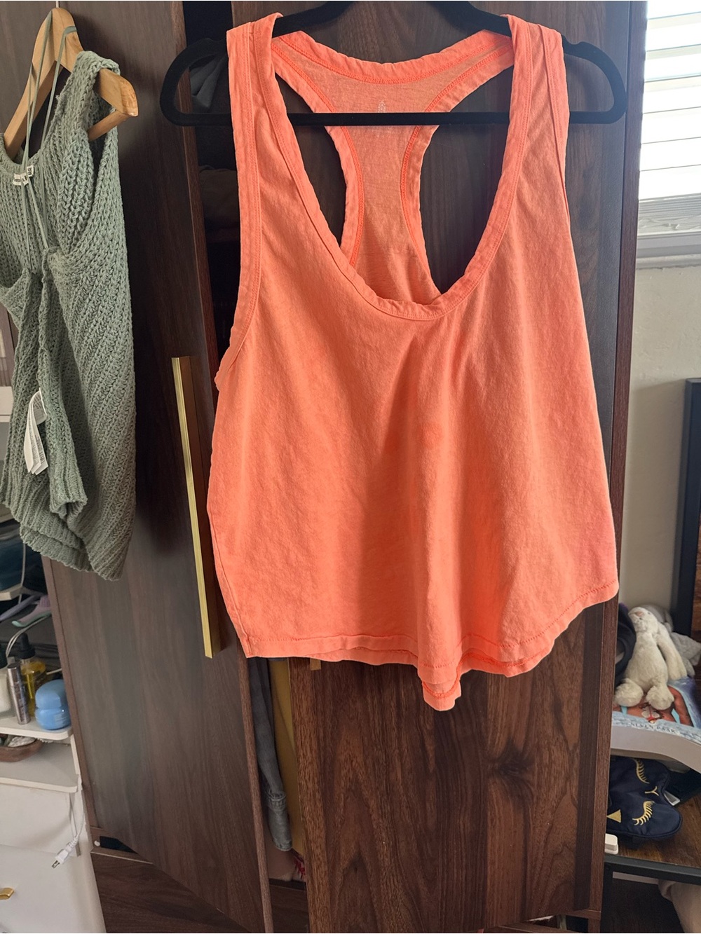 FP Movement by Free People Coral Racerback Tank
